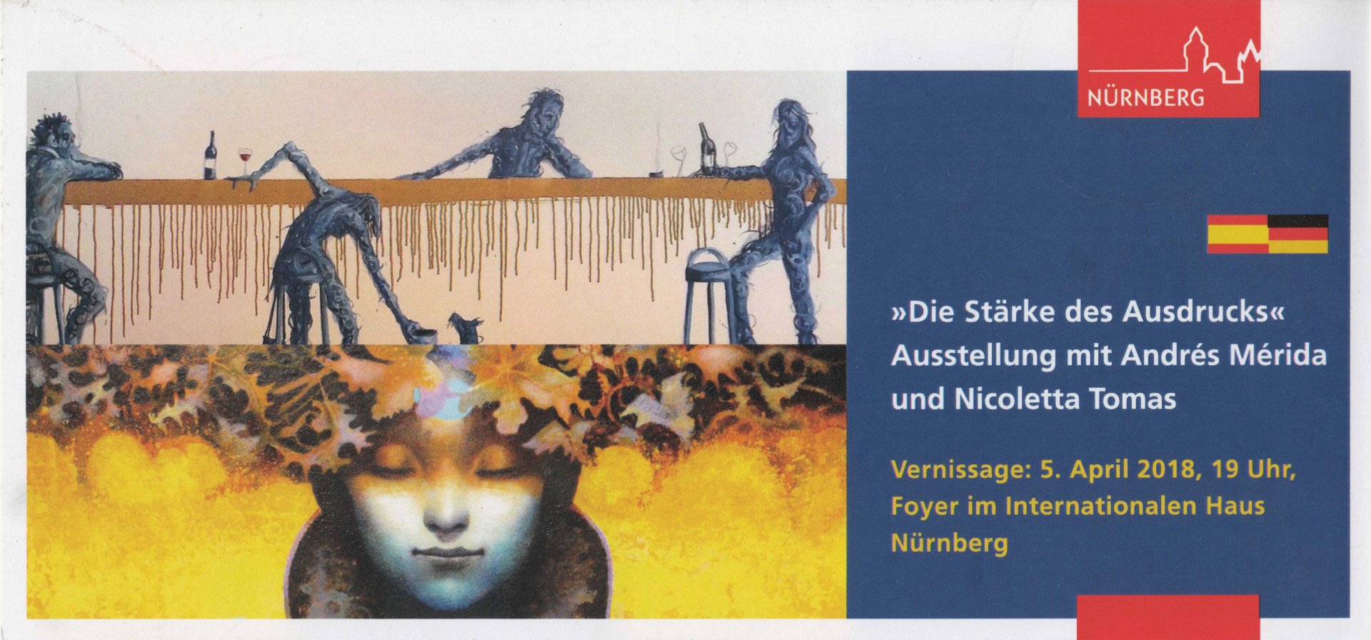 Flyer zur Ausstellung